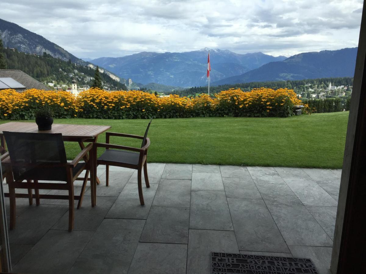 Casa Admisa, Spektakulaere Aussicht, Ski In And Out, Hochwertige Einrichtung, Valserstein Und Eiche 弗利姆斯 外观 照片