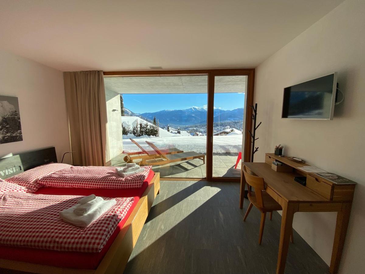 Casa Admisa, Spektakulaere Aussicht, Ski In And Out, Hochwertige Einrichtung, Valserstein Und Eiche 弗利姆斯 外观 照片