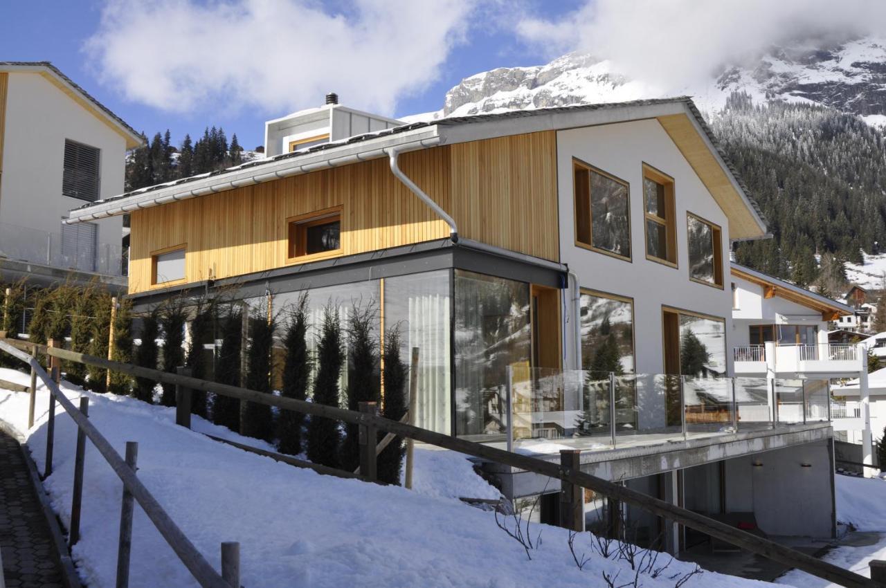 Casa Admisa, Spektakulaere Aussicht, Ski In And Out, Hochwertige Einrichtung, Valserstein Und Eiche 弗利姆斯 外观 照片